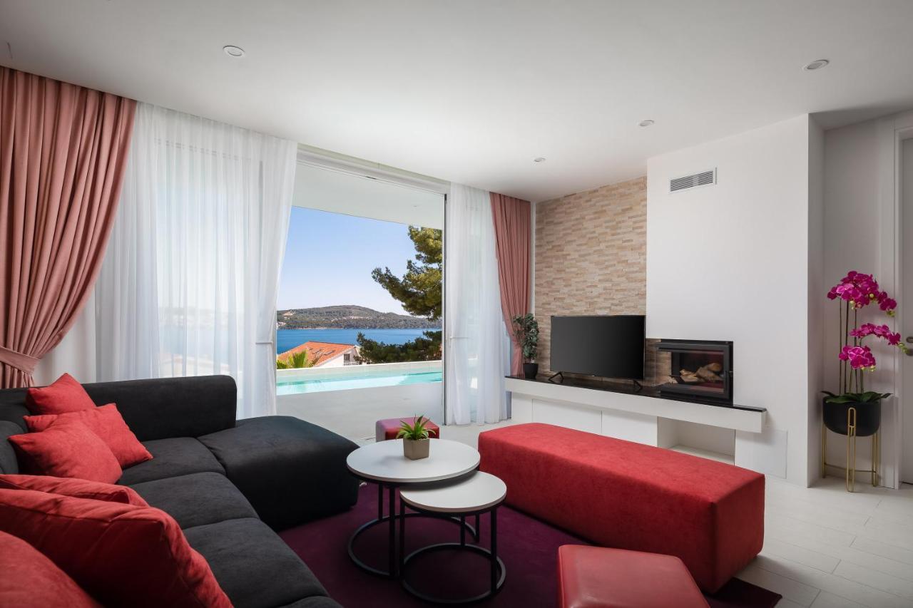 Villa Adria View With Heated Pool I Trogir Exterior foto