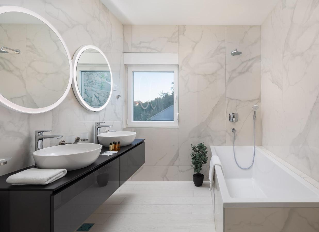 Villa Adria View With Heated Pool I Trogir Exterior foto